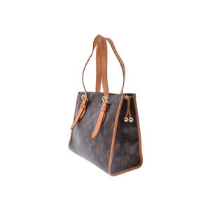 Louis Vuitton Brown Bag Monogram Leather Popincourt